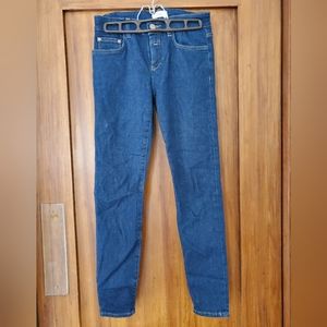 Closed Baker C91833 dark blue skinny and stretchy jeans, size 27